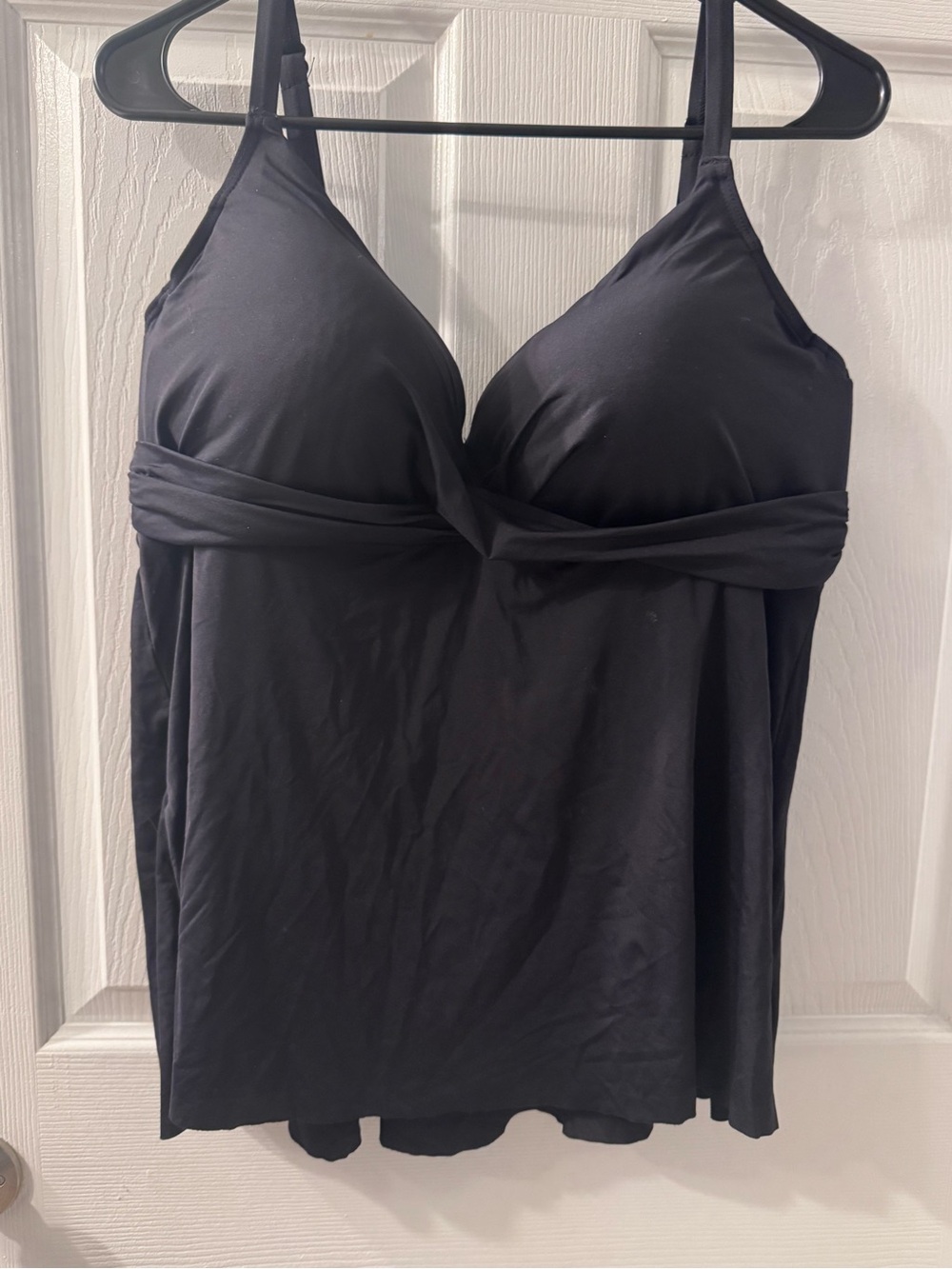 Coco Reef Black Swim Tankini Camisole Top